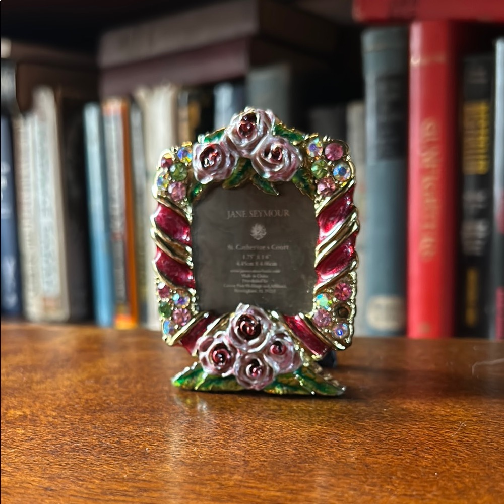 Tiny Floral Picture Frame